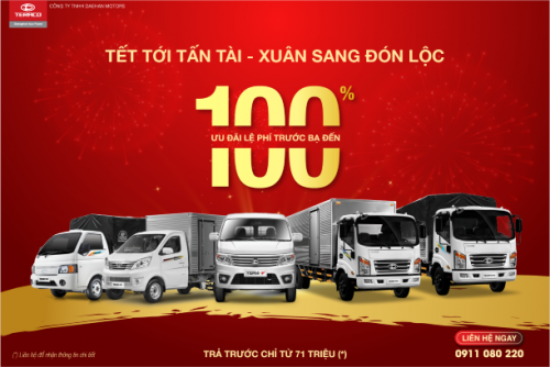 TƯNG BỪNG KHAI XUÂN, DAEHAN MOTORS TRIỂN KHAI ƯU ĐÃI ĐẶC BIỆT TRONG THÁNG 2