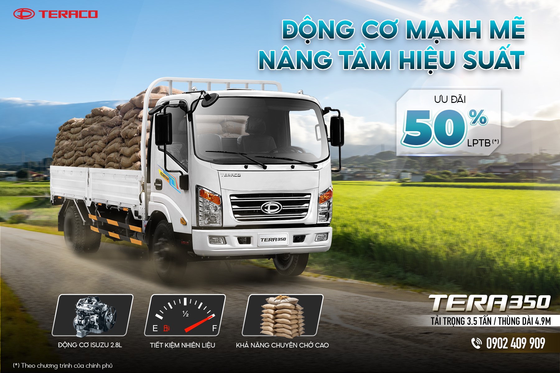 tải nhẹ 3.49 tấn